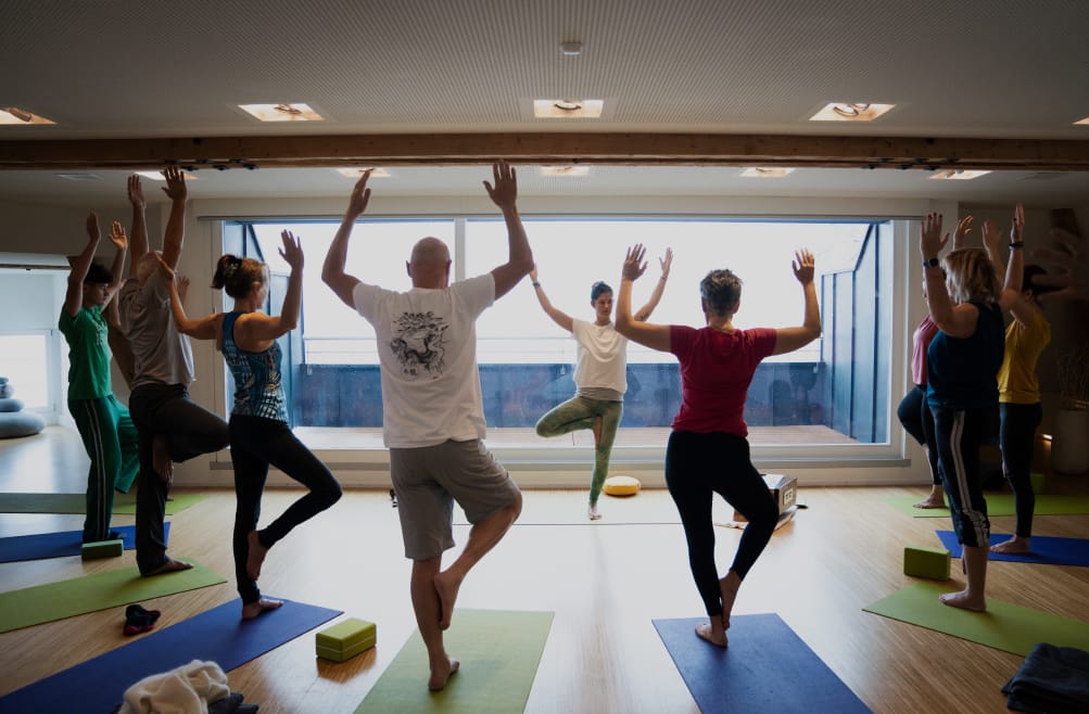 Yogaklasse Gruppenkurs Session